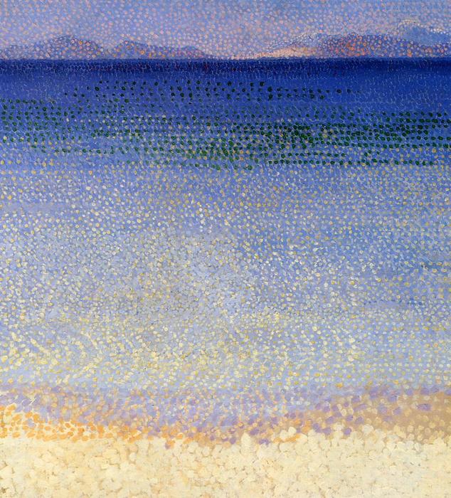 La Playa De Vignasse, Las Islas Doradas — Henri Edmond Cross