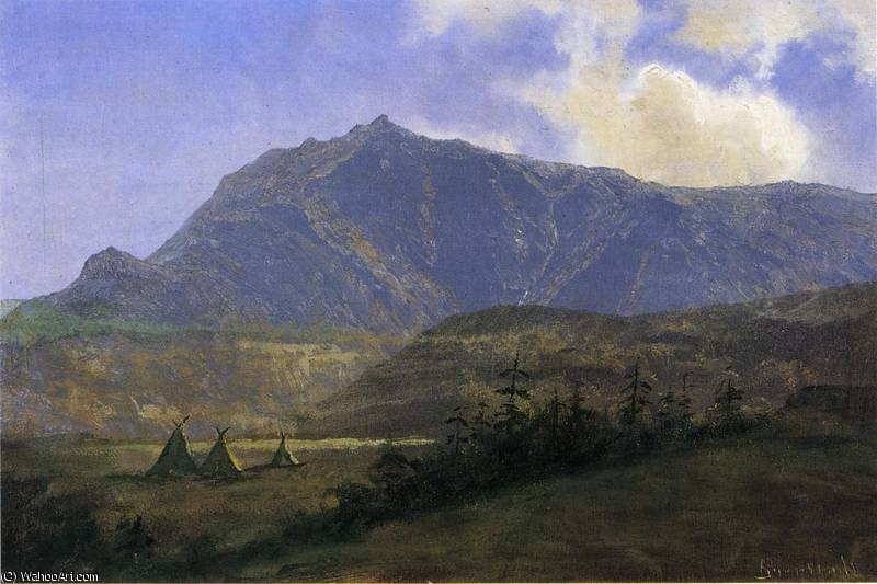 Indian Encampment — Albert Bierstadt