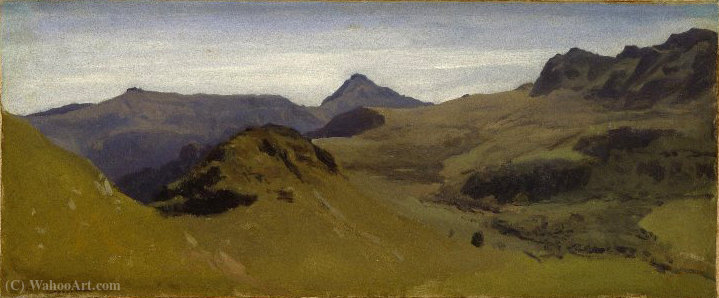 Landscape In Auvergne — Auguste François Bonheur