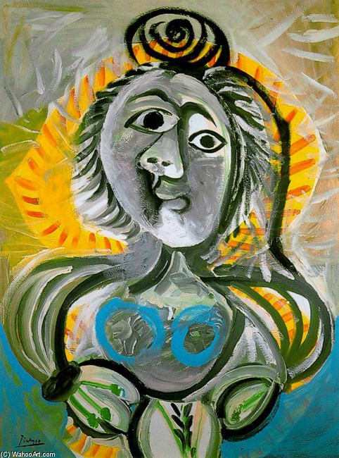 Woman In An Armchair — Pablo Picasso