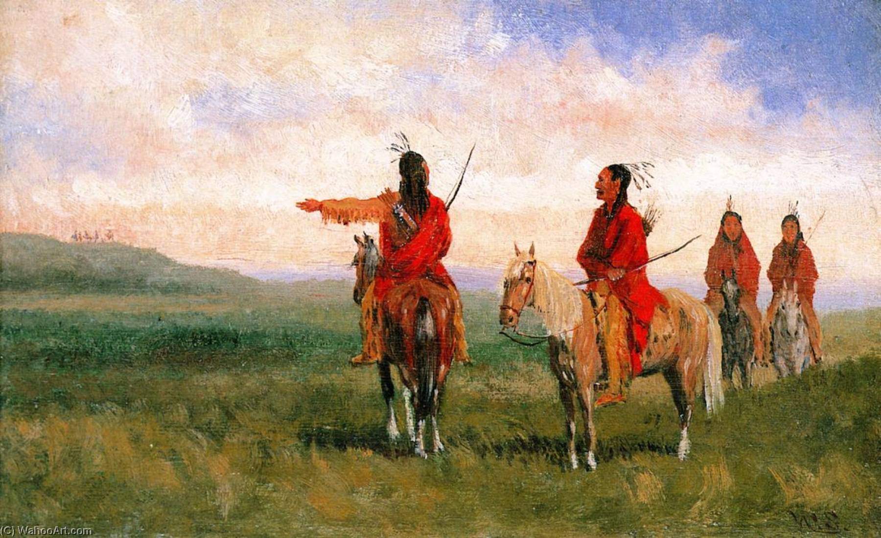 Indians — Walter Shirlaw