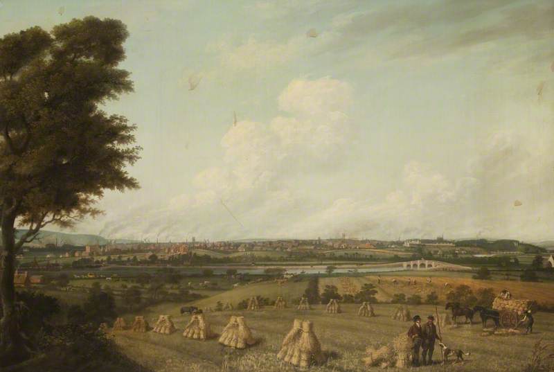 View Of Preston From Penwortham Hill — John P Jenkinson