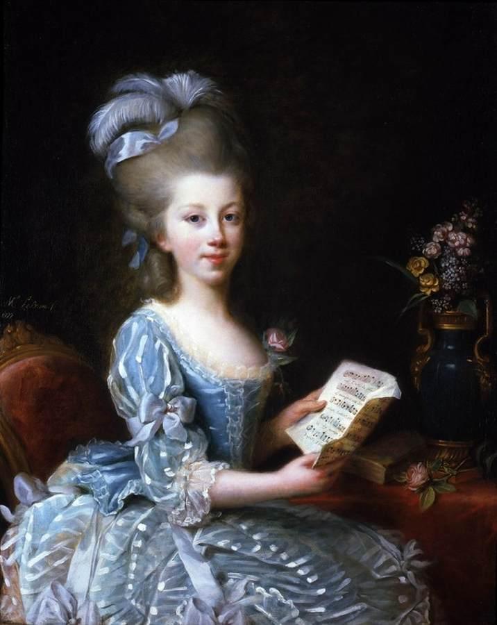 Portrait Of A Young Musician — Louise Élisabeth Vigée Le Brun
