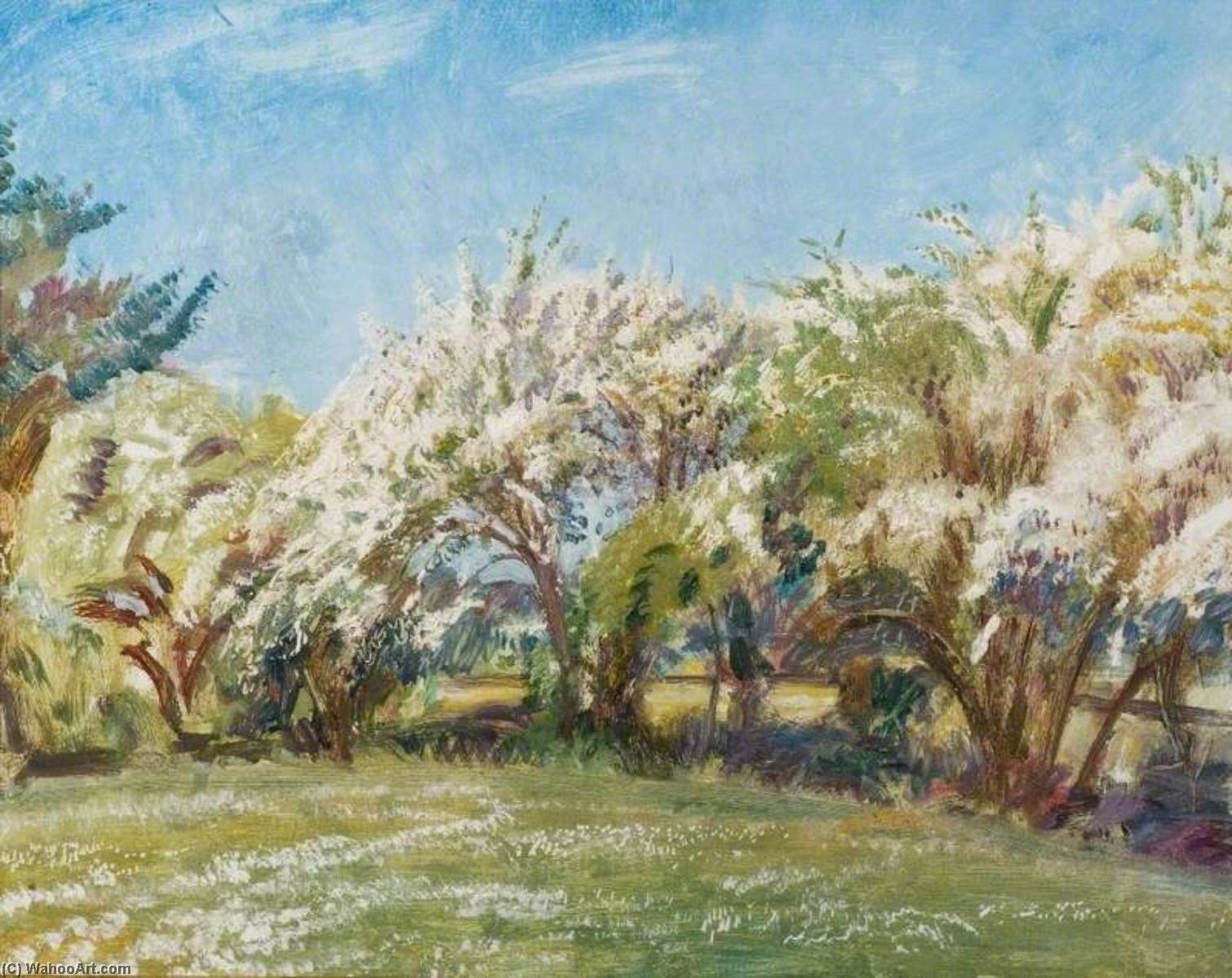 May Blossom — Sir Alfred James Munnings