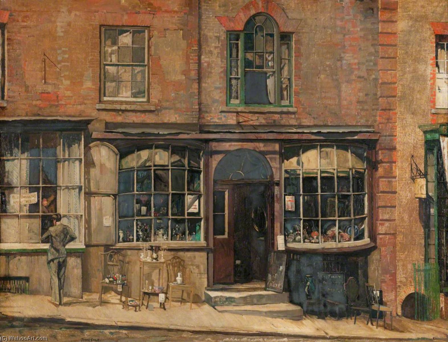The Old Antique Shop At Arundel — John Vicat Cole