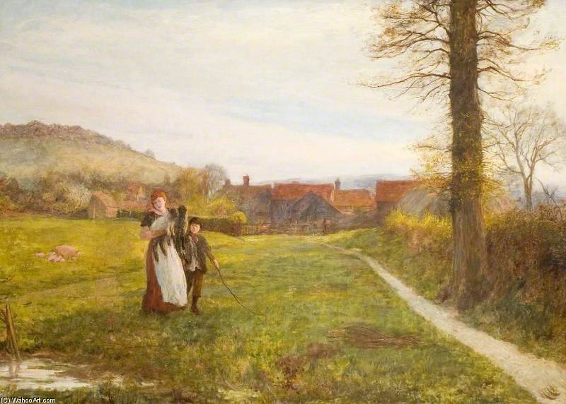 The Foster Mother — Sir Hubert Von Herkomer