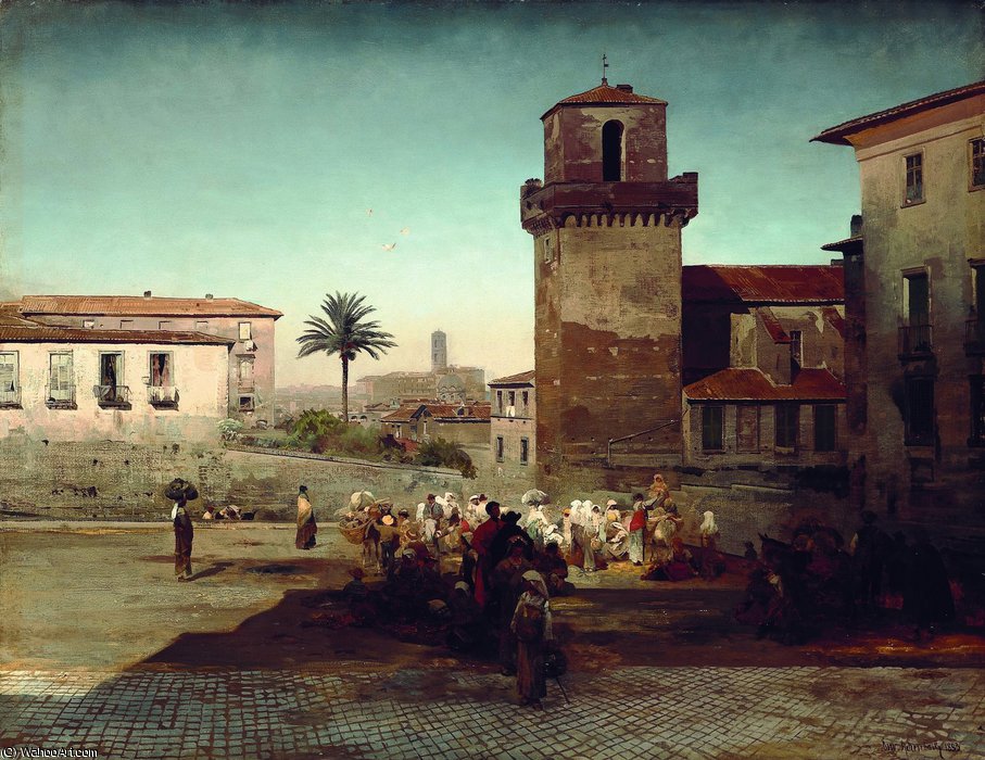 San Pietro In Vincoli — Oswald Achenbach
