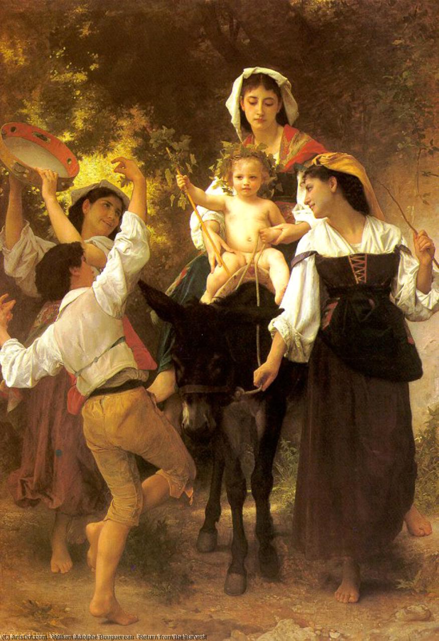 Return From The Harvest — Вильям-адольф Бугеро