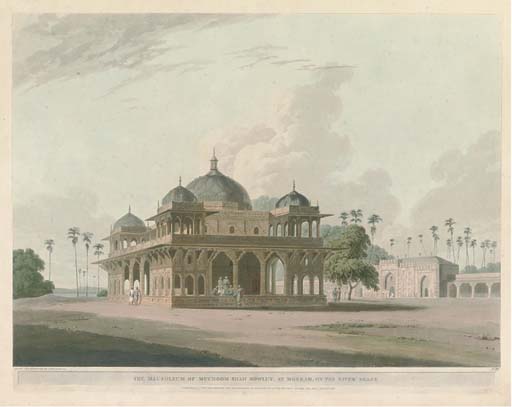 The Mausoleum Of Mucdoom Shah Dowlut — Thomas Daniell