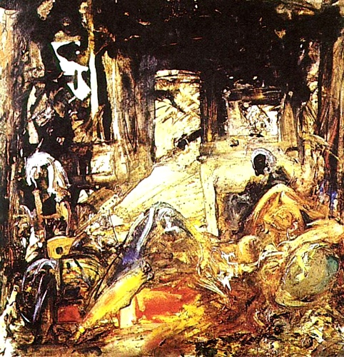 Mohammed's Dream (homage To Fortuny), 1961 — Сальвадор Дали