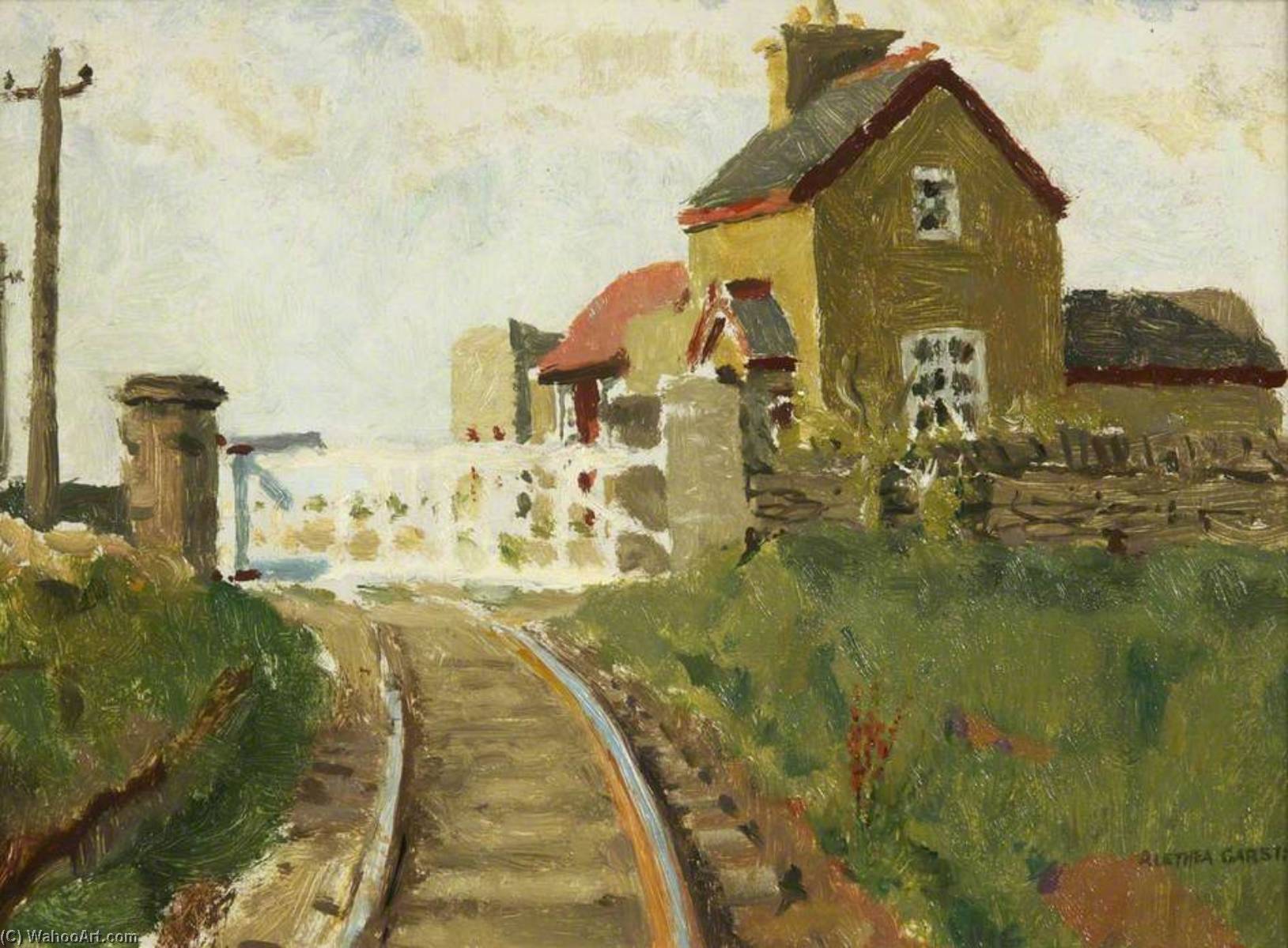 The Little Railway Station — Alethea Garstin