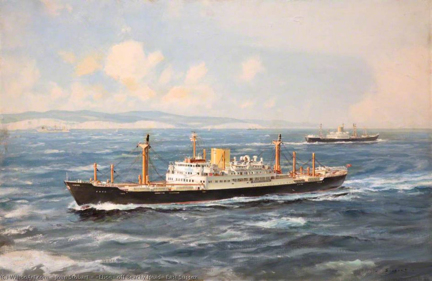 'eboe' Off Beachy Head, East Sussex — John Stobart