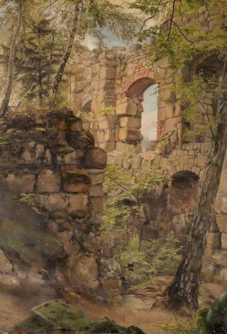Ruins In A Wood — Henry Straker