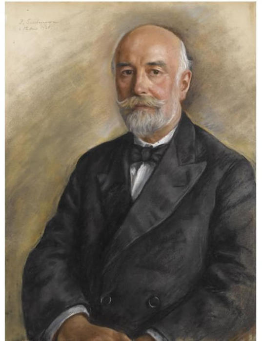 Portrait Of Gentleman — Zinaida Serebriakova