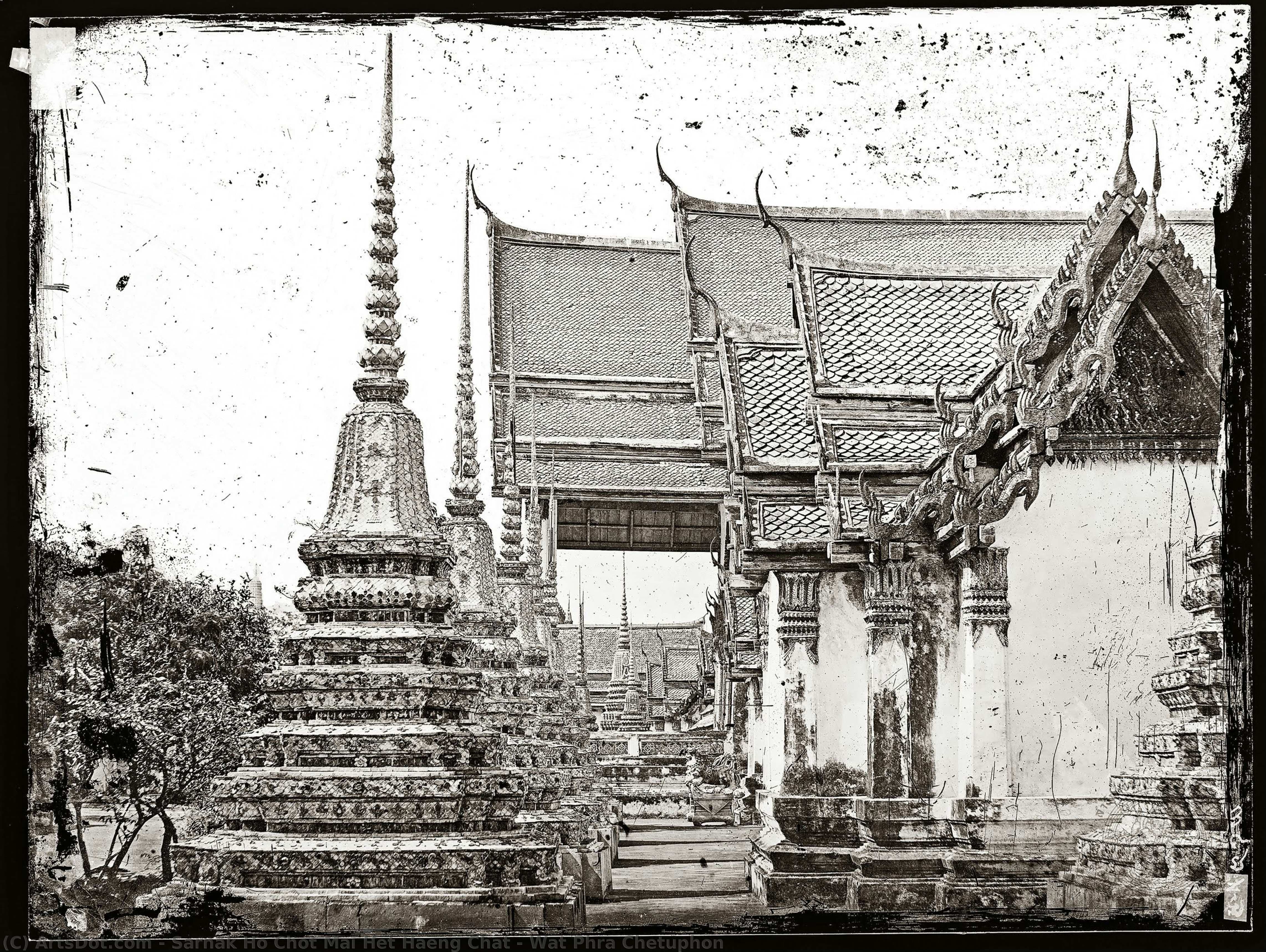Wat Phra Chetuphon — Sarnak Ho Chot Mai Het Haeng Chat