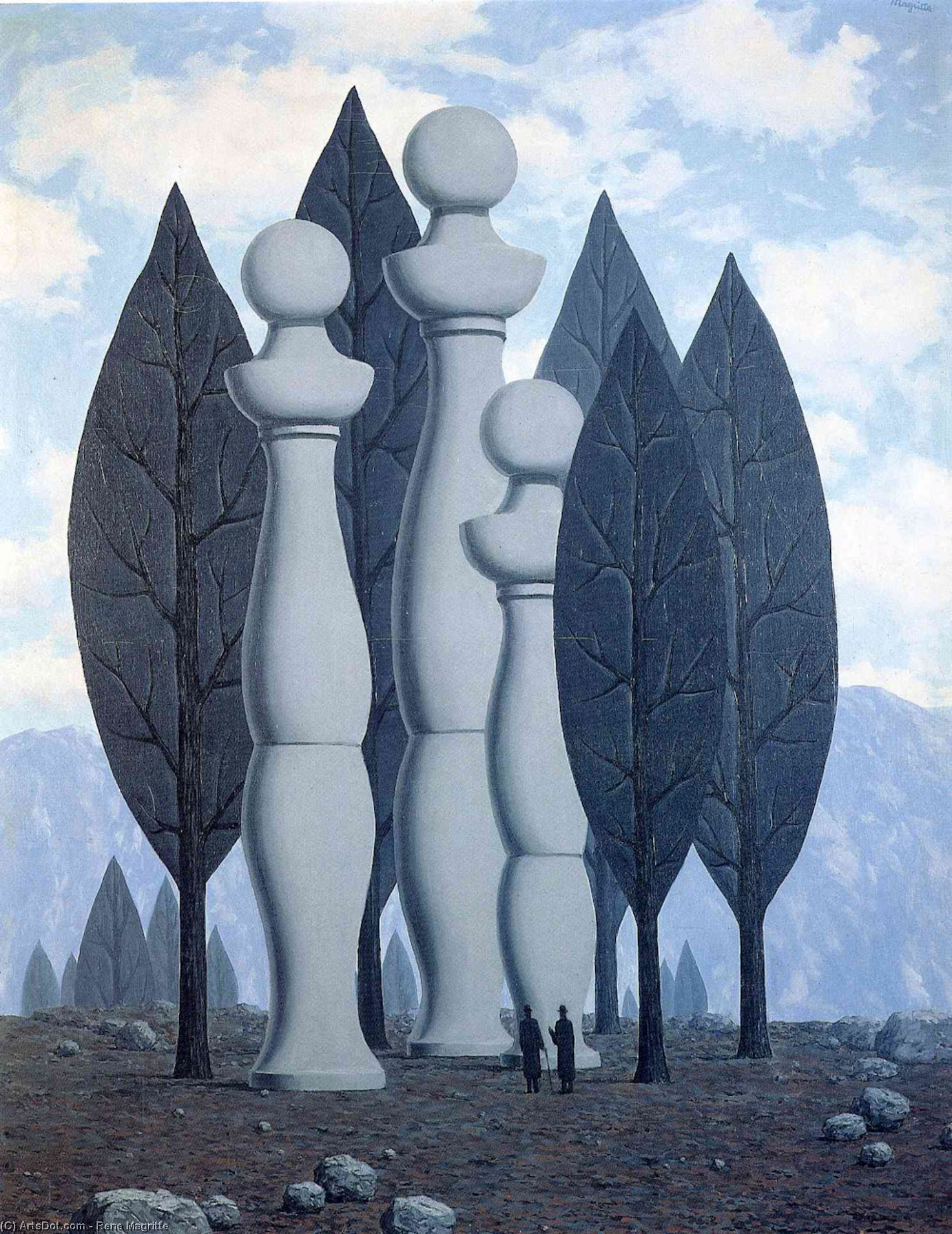The Art Of Conversation — René Magritte