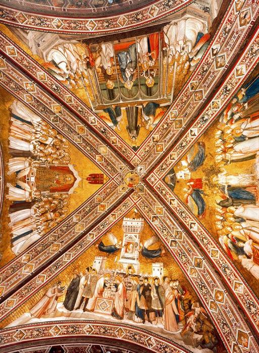 Bóveda Del Crucero — Giotto Di Bondone