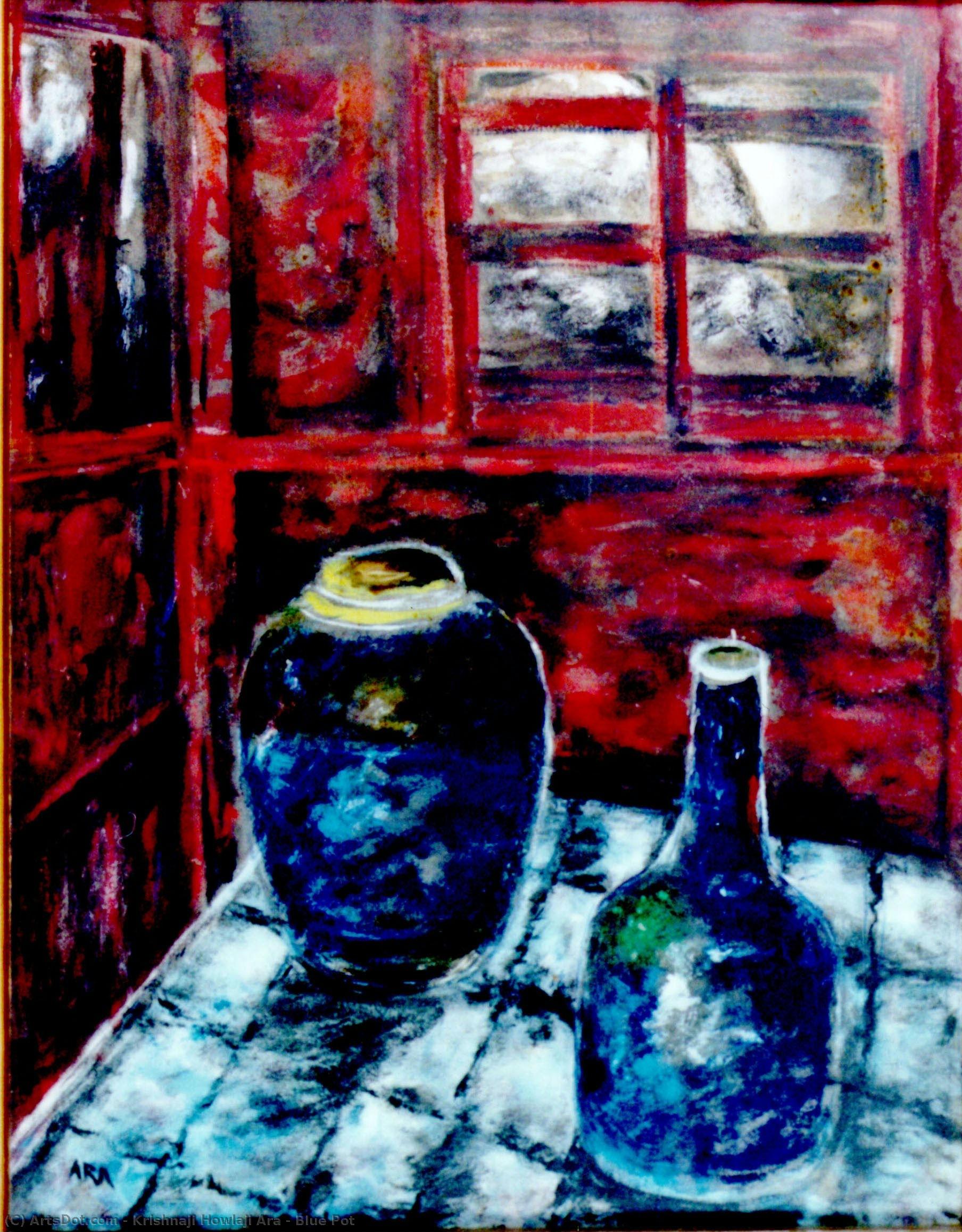 Blue Pot — Krišnaji Howlaji Ara