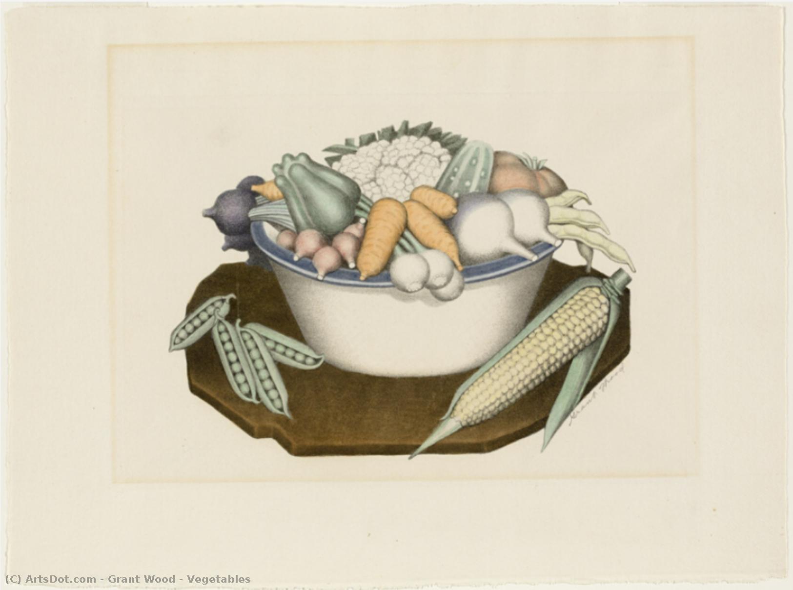 Vegetables — Grant Wood