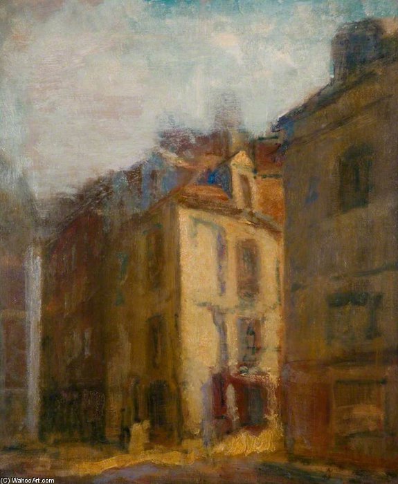 Dieppe Street Scene — Ambrose Mekevoj