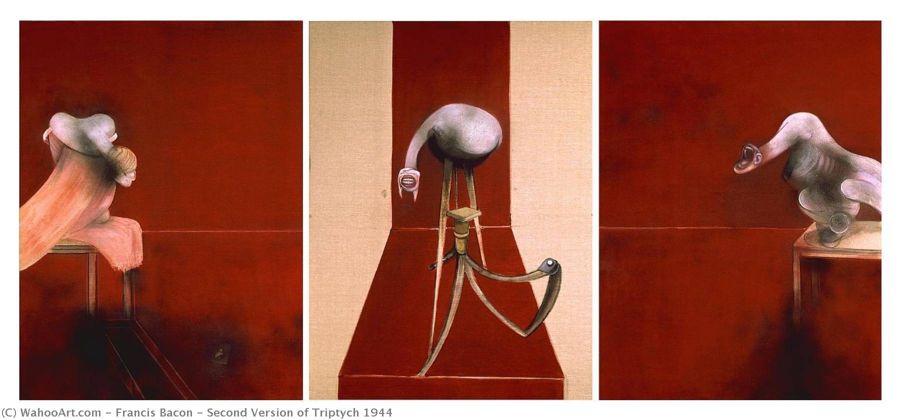 Second Version Of Triptych 1944 — Бэкон