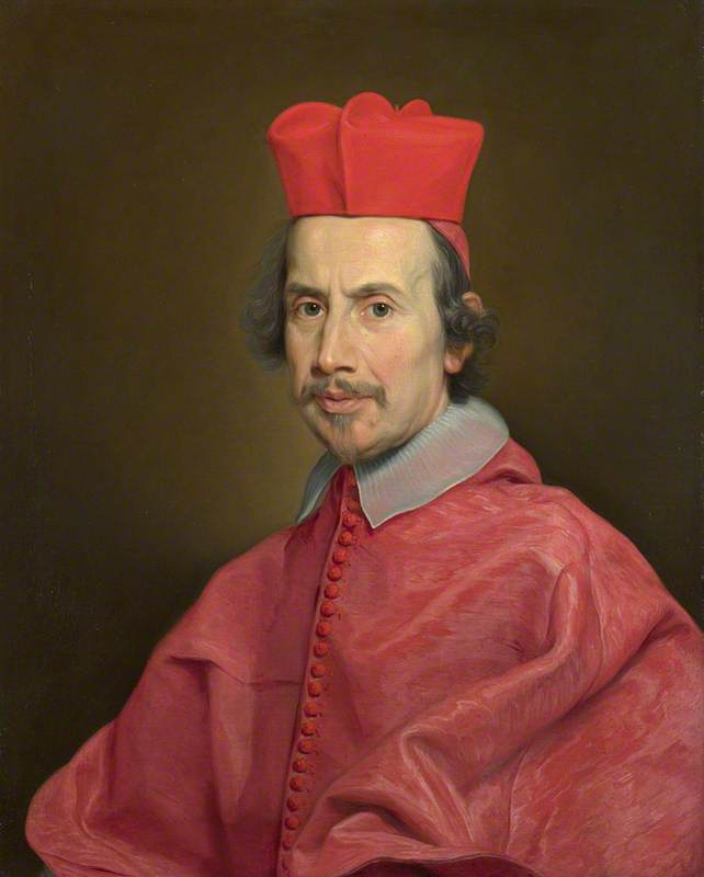 Portrait Of Cardinal Marco Gallo — Detto Baciccio Giovanni Battista Gaulli