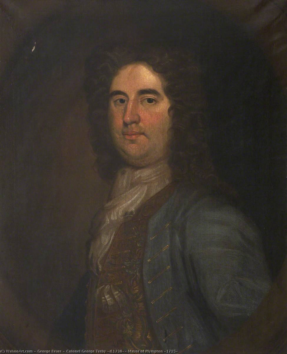 Colonel George Treby (d.1730), Mayor Of Plympton (1715) — George Beare