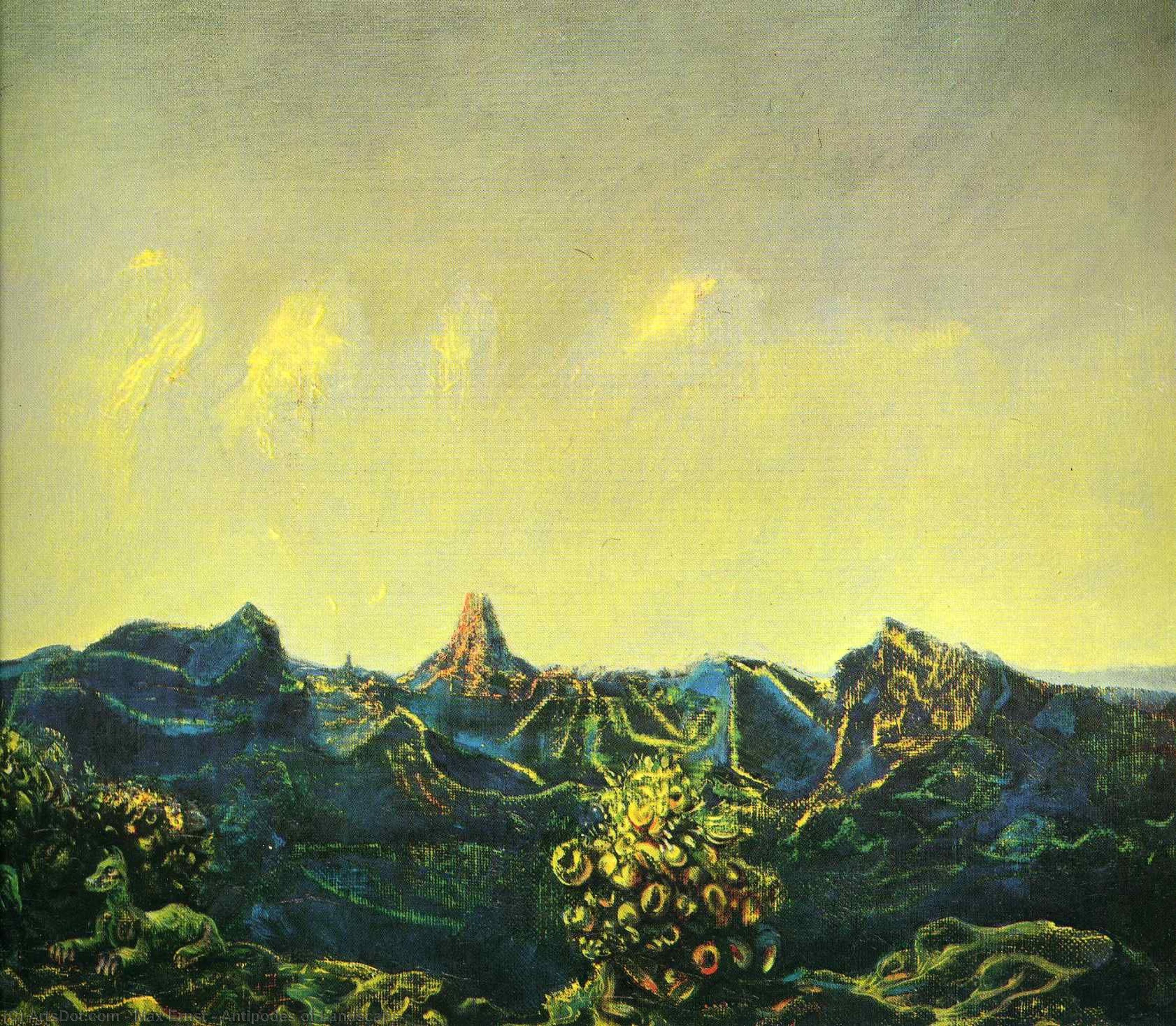 Antipodes Of Landscape — Макс Эрнст