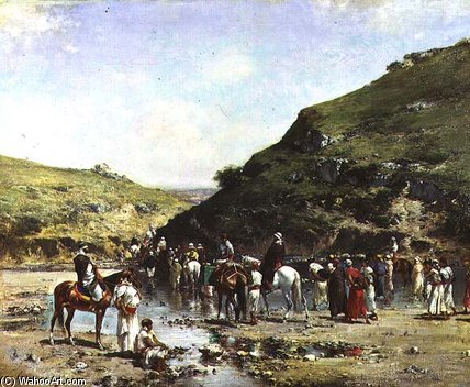 By The Water — Victor Pierre Huguet