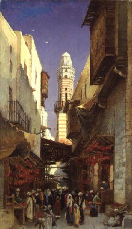 An Egyptian Bazaar - — Hermann David Salomon Corrodi