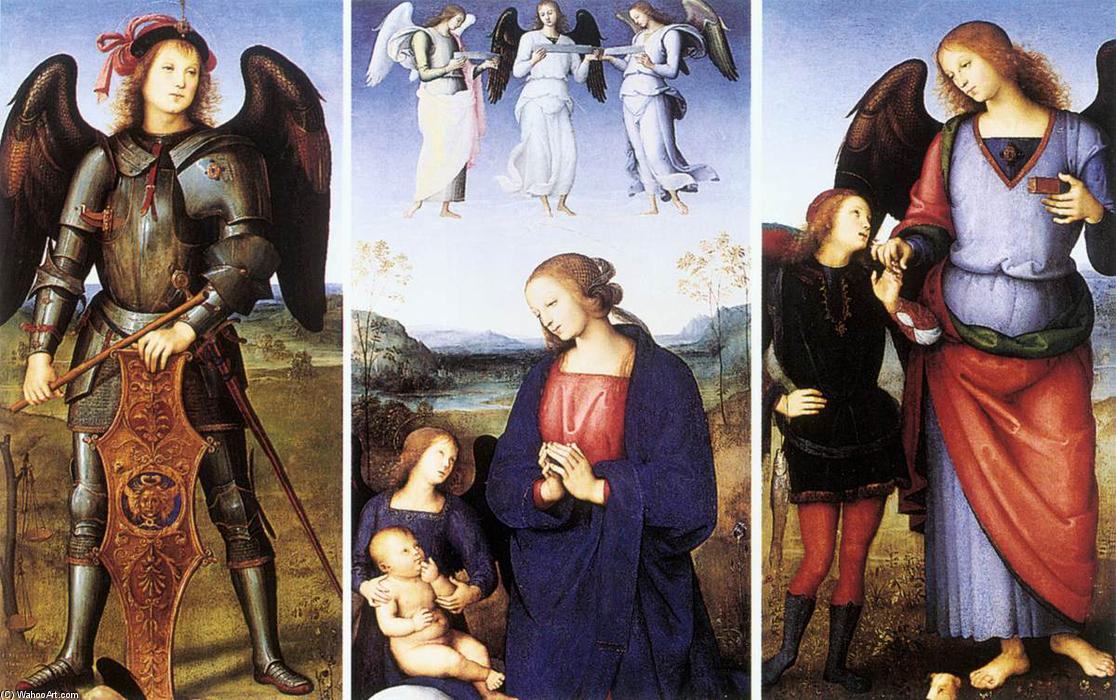 Polyptych Of Certosa Di Pavia (details) — Vannucci Pietro (le Perugin)