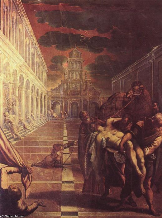 Recovery Of The Corpse Of St. Mark — Jacopo Tintoretto
