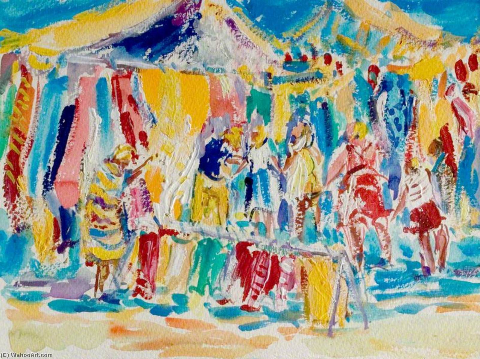 Street Market, Lascala — Marjorie Arnfield