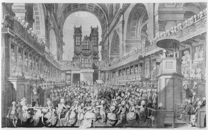 Thanksgiving At St. Paul's For George Iii's — Edward Dayes
