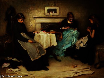 The Song Of The Shirt — Francis Montague Holl