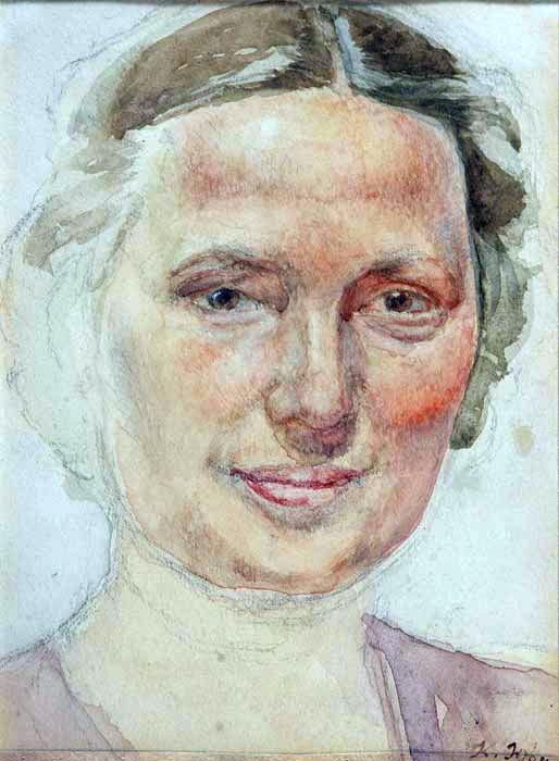 Portrait Of K.a. Yuon, Artist's Wife — Konstantin Yuon