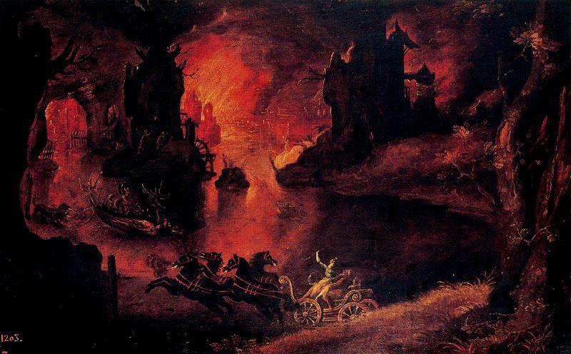 The Rape Of Proserpine — Pieter Bruegel The Younger