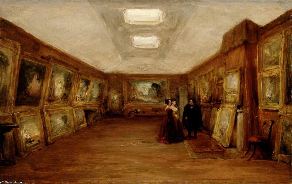 Interior Of Turner's Gallery -the Artist Showing His Works — George Jones