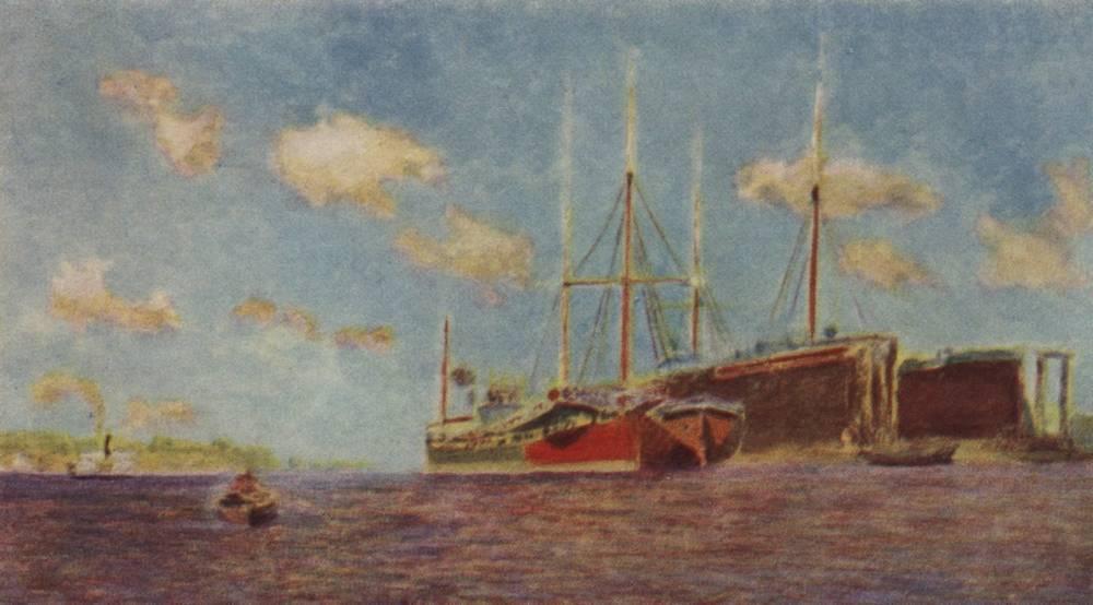 Fresh Breeze. Volga. — Isaak Ilyich Levitan