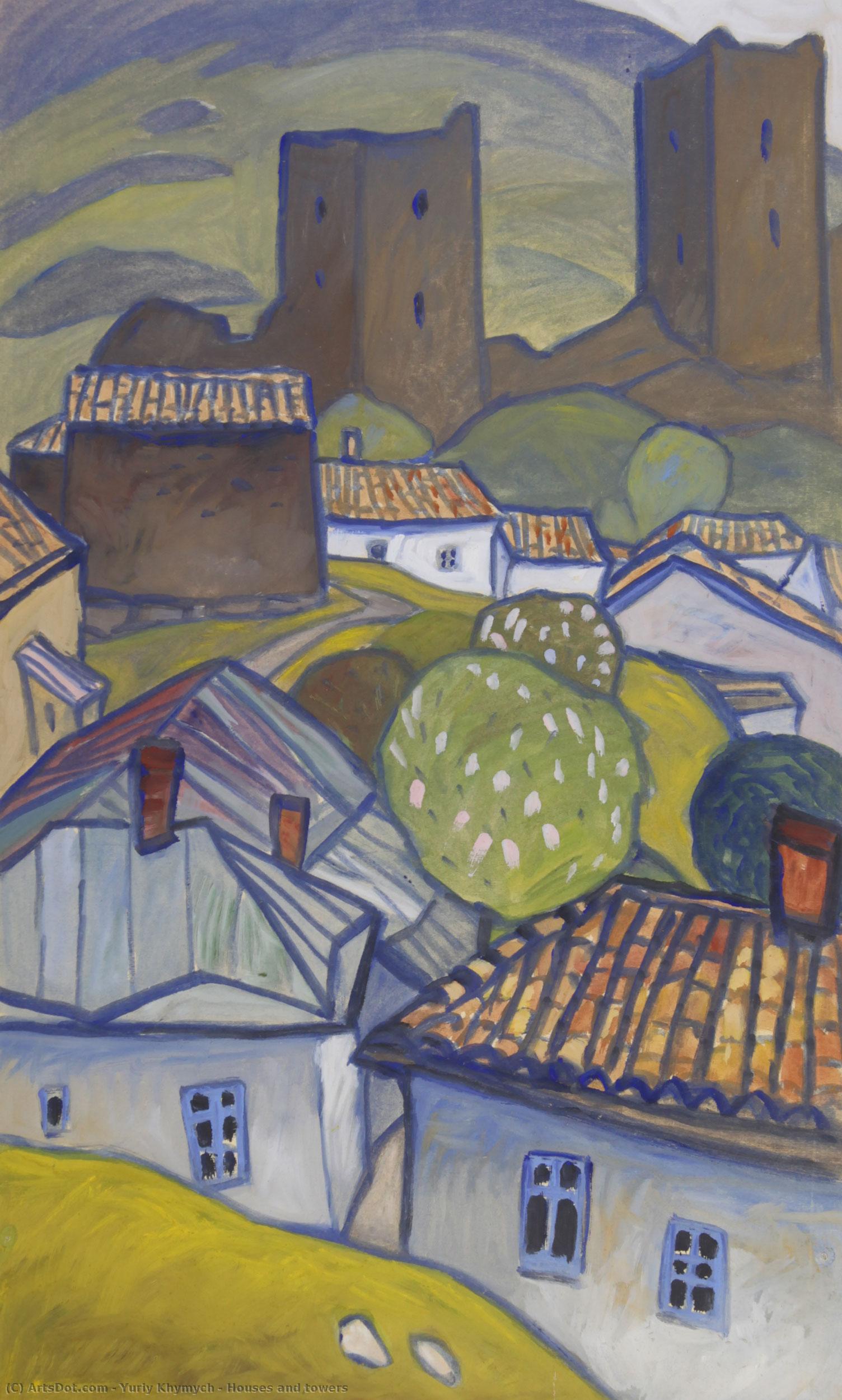 Houses And Towers — Yuri Ivanovych Khymych