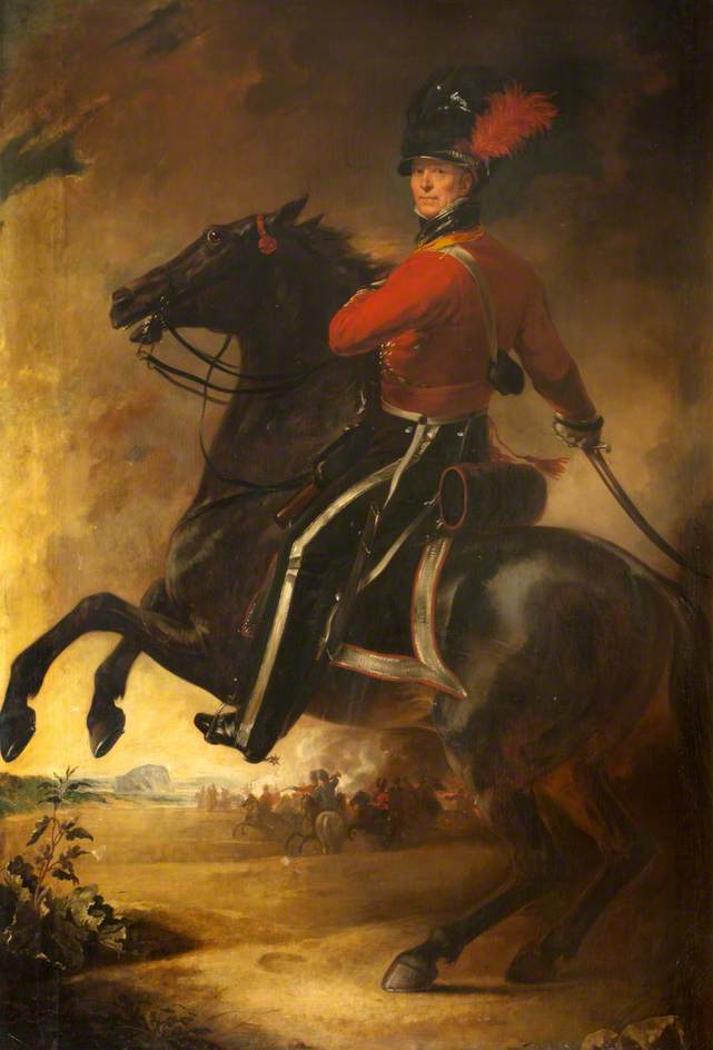 Equestrian Portrait Of Sir James Gardiner Baird, Bt — John Syme