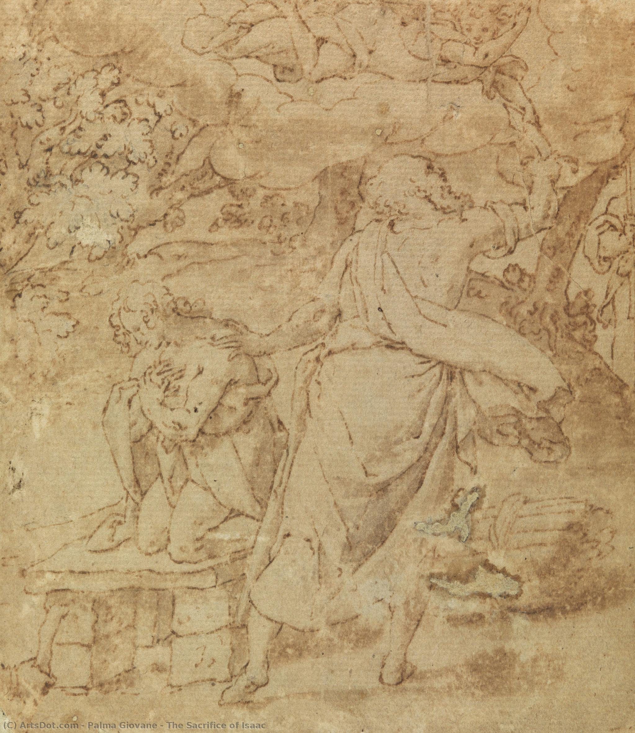 The Sacrifice Of Isaac — Jacopo Palma Il Giovane