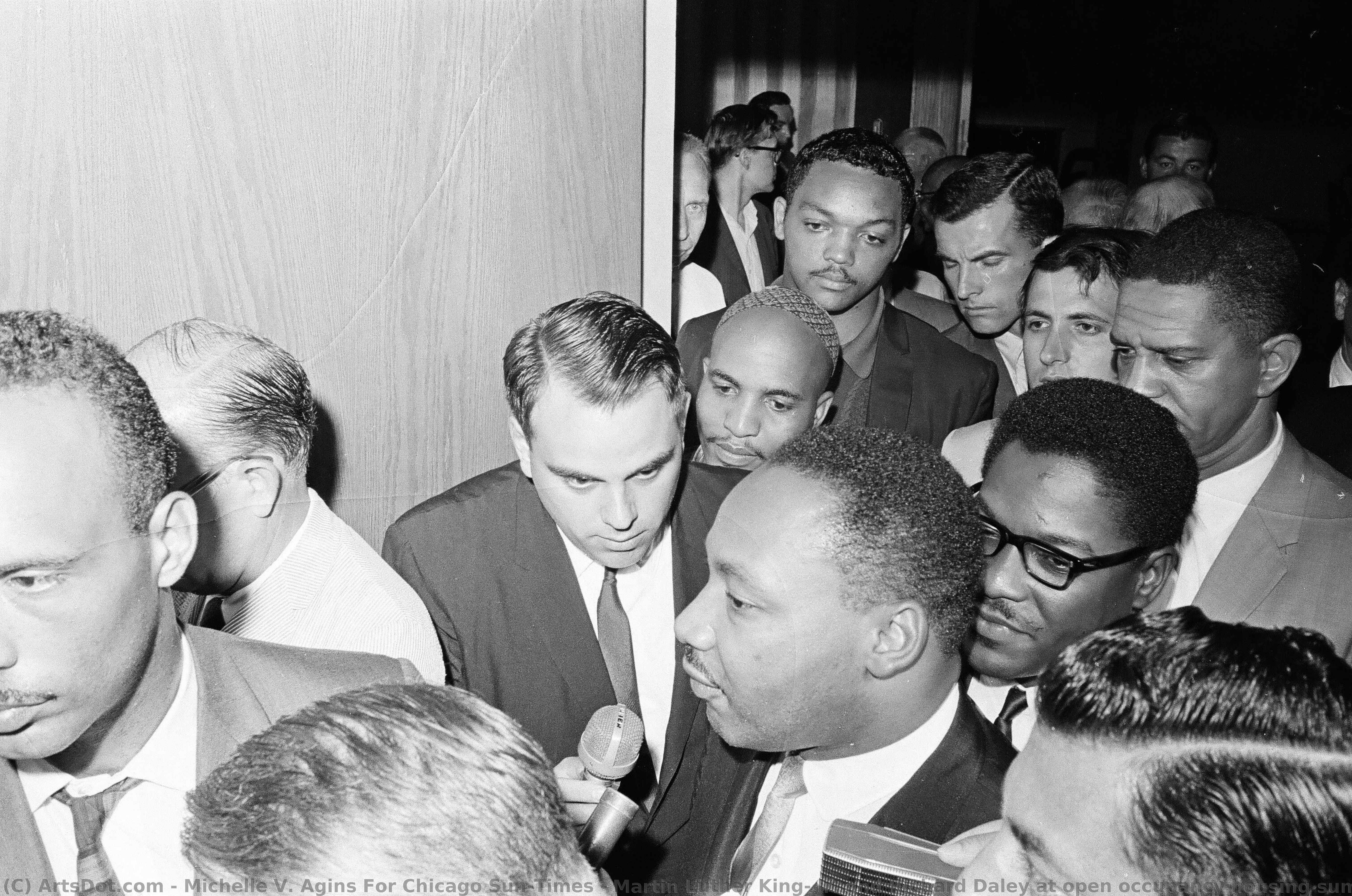 Martin Luther King, Jr. And Richard Daley At Open Occupancy Housing Summit — Michelle V. Agins