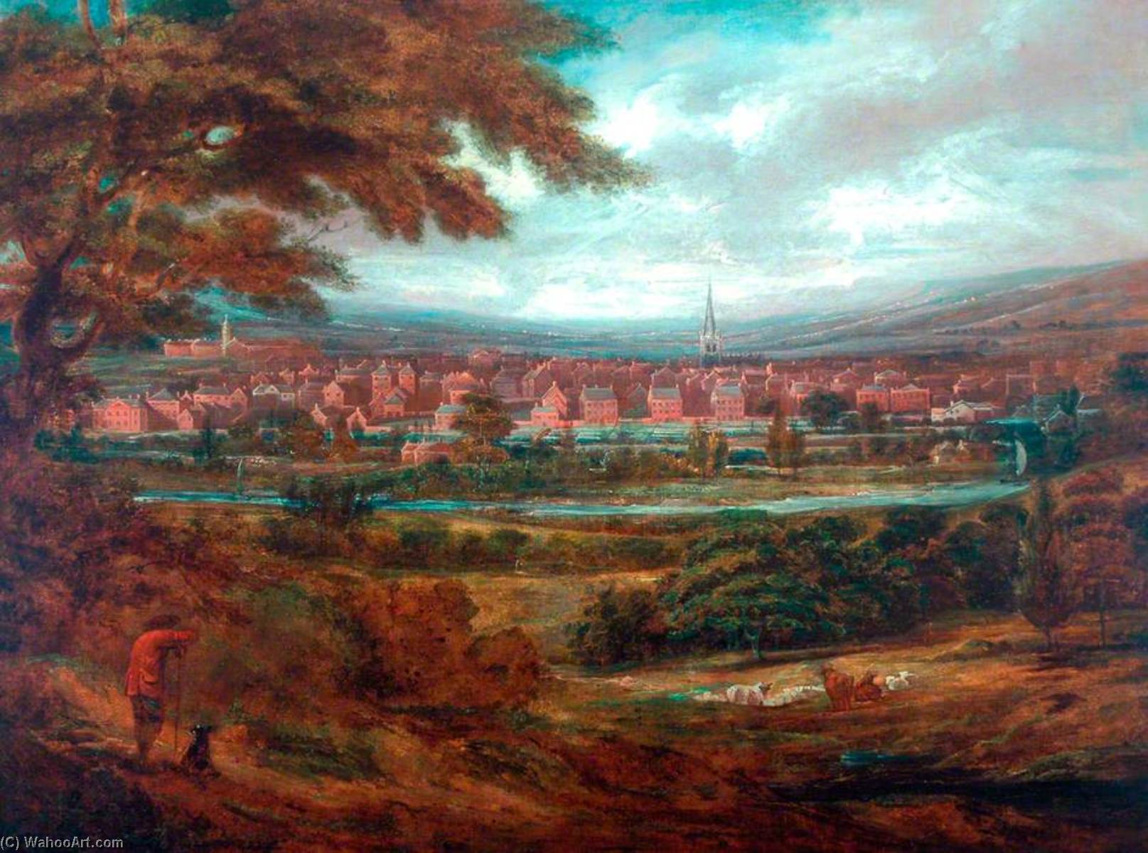 View Of Wakefield — John Inigo Richards