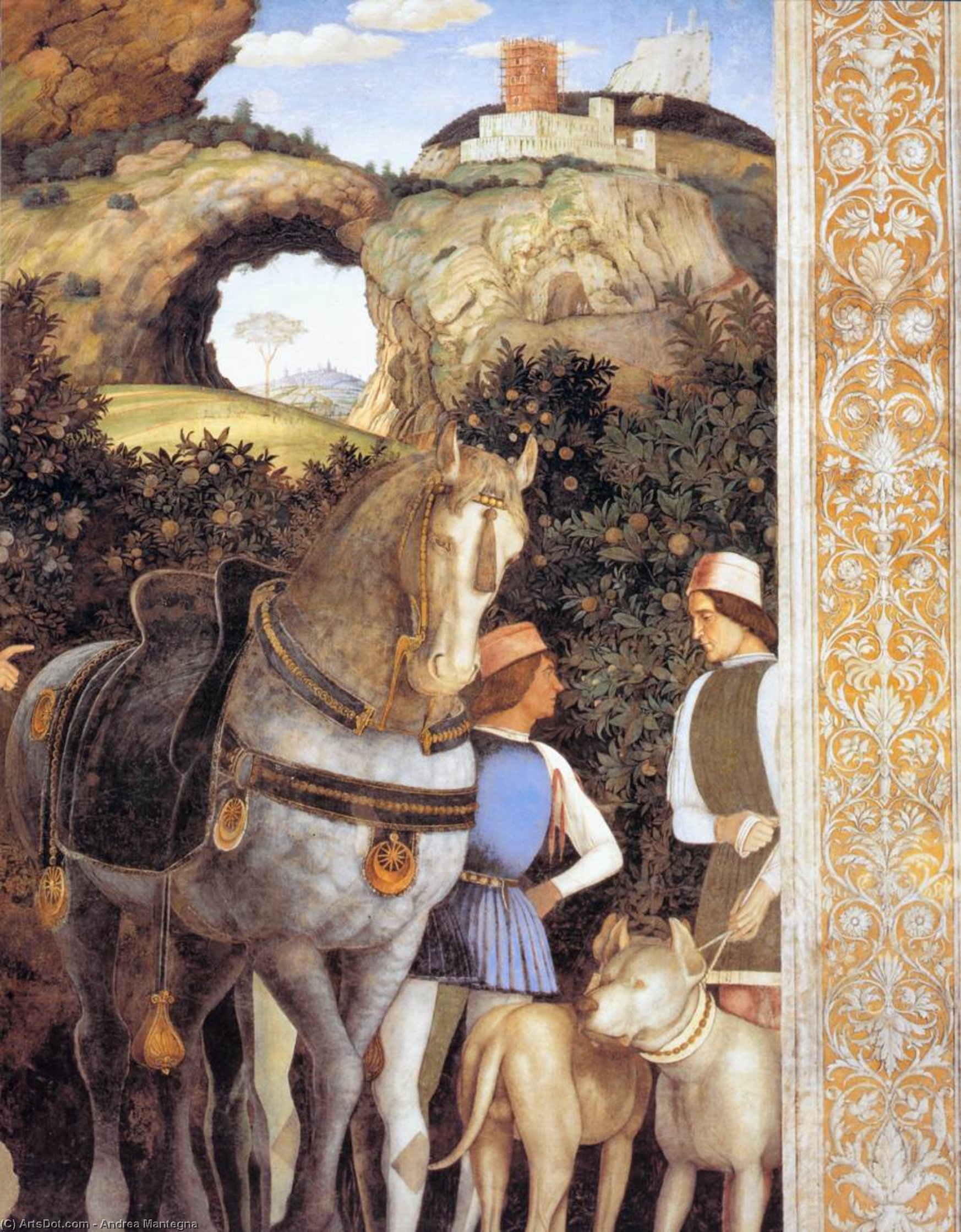 Suite Of Cardinal Francesco (detail) — Андреа Мантења