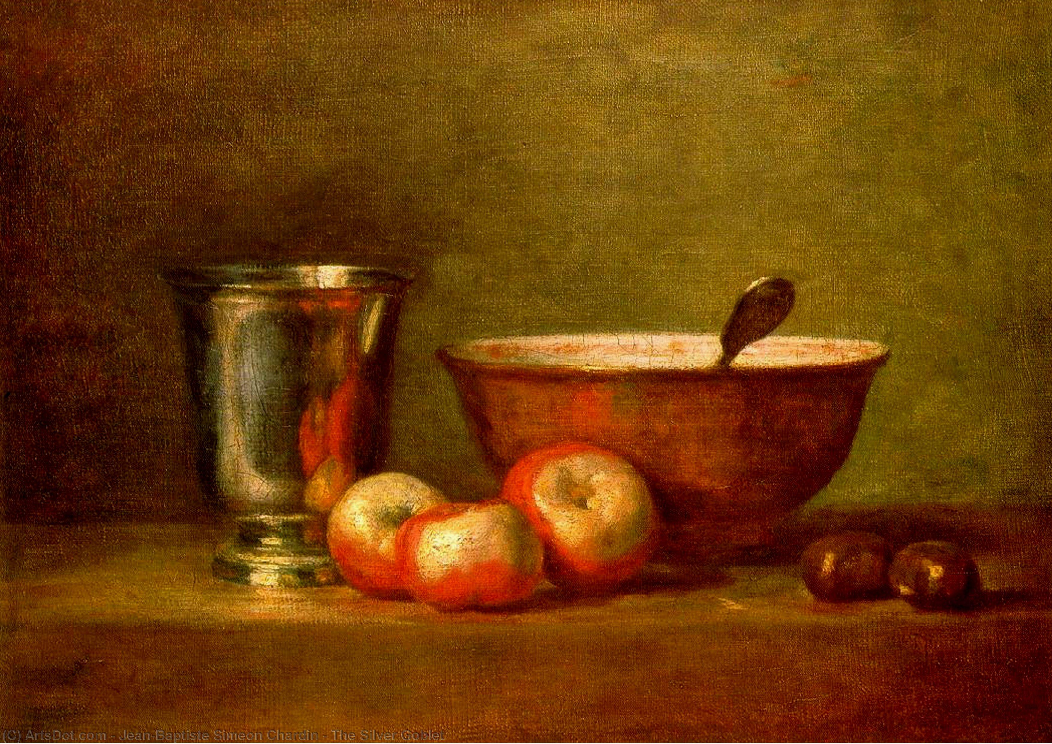 The Silver Goblet — Jean-baptiste-siméon Chardin