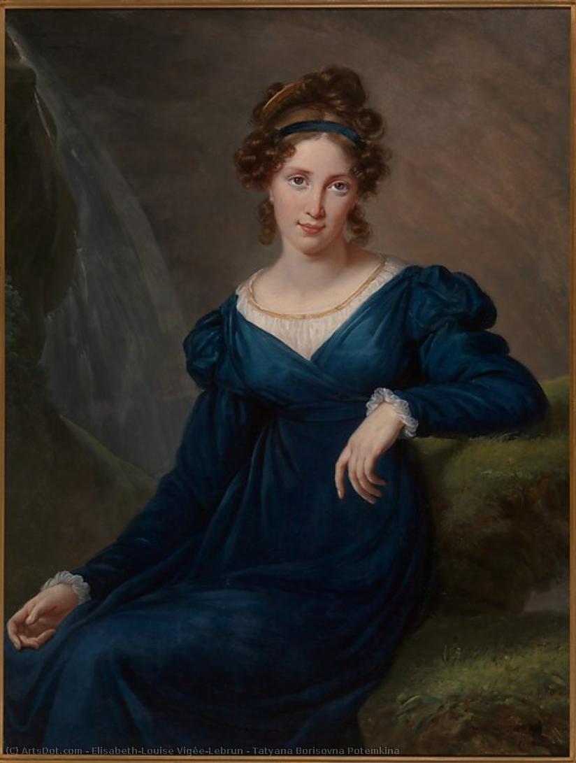 Tatyana Borisovna Potemkina — Elisabeth-louise Vigée-lebrun