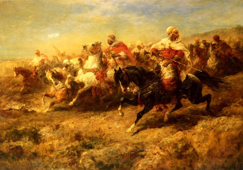 Arabian Horseman — Adolf Schreyer