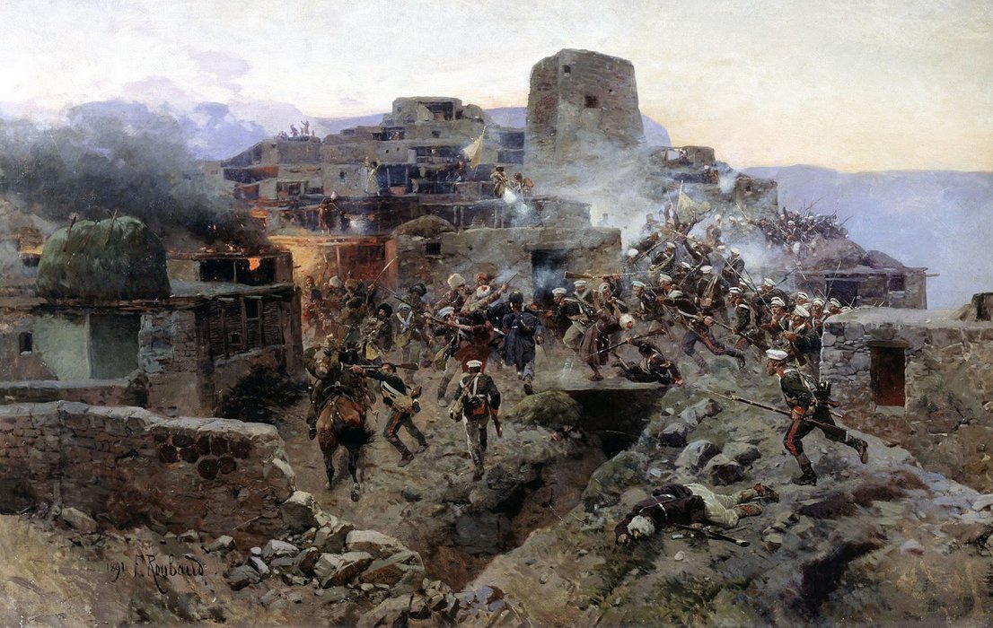 Assault On Gimry — Франц Алексеевич Рубо