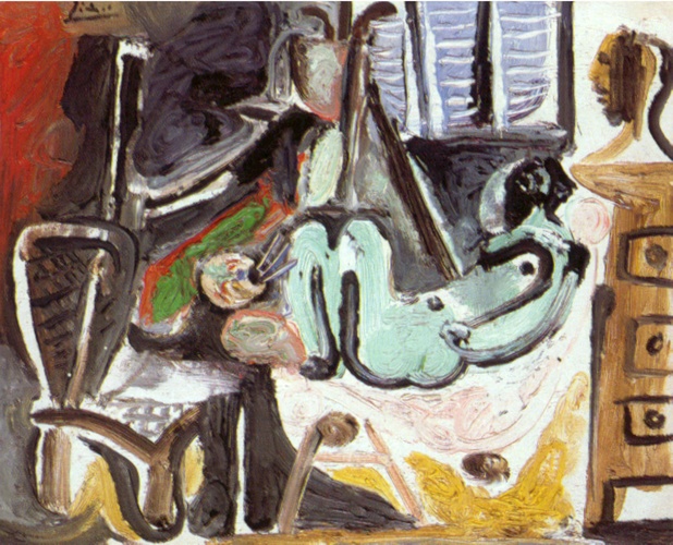 Painter And His Model (1968 — Пабло Пикассо
